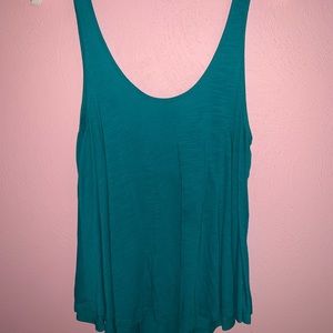 Aloha Teal Tanktop